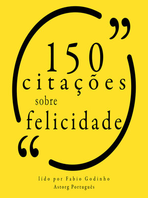 cover image of 100 citações sobre felicidade
